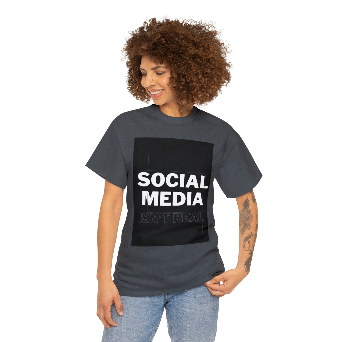 SocialMedia Isn't Real_Abstract